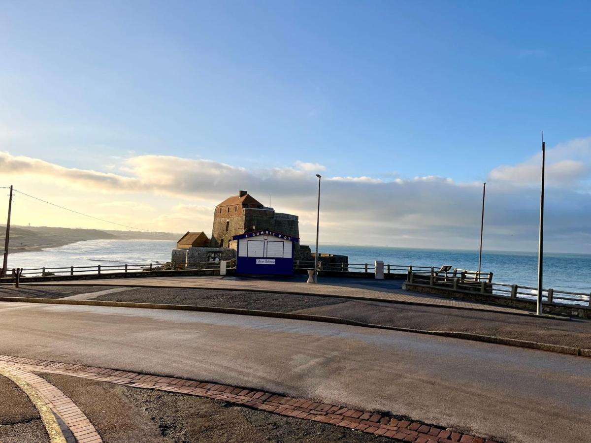 La Maison - Ambleteuse - Vue Sur Mer Et Jardin Esterno foto