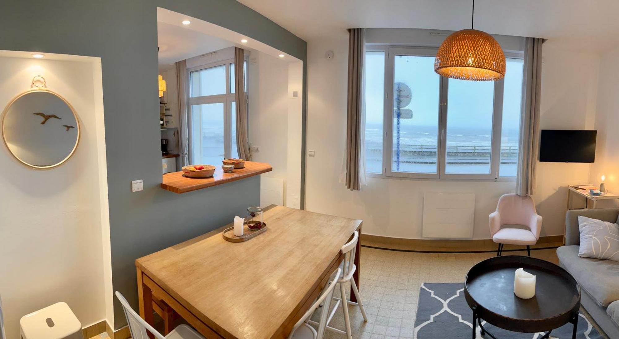 La Maison - Ambleteuse - Vue Sur Mer Et Jardin Esterno foto