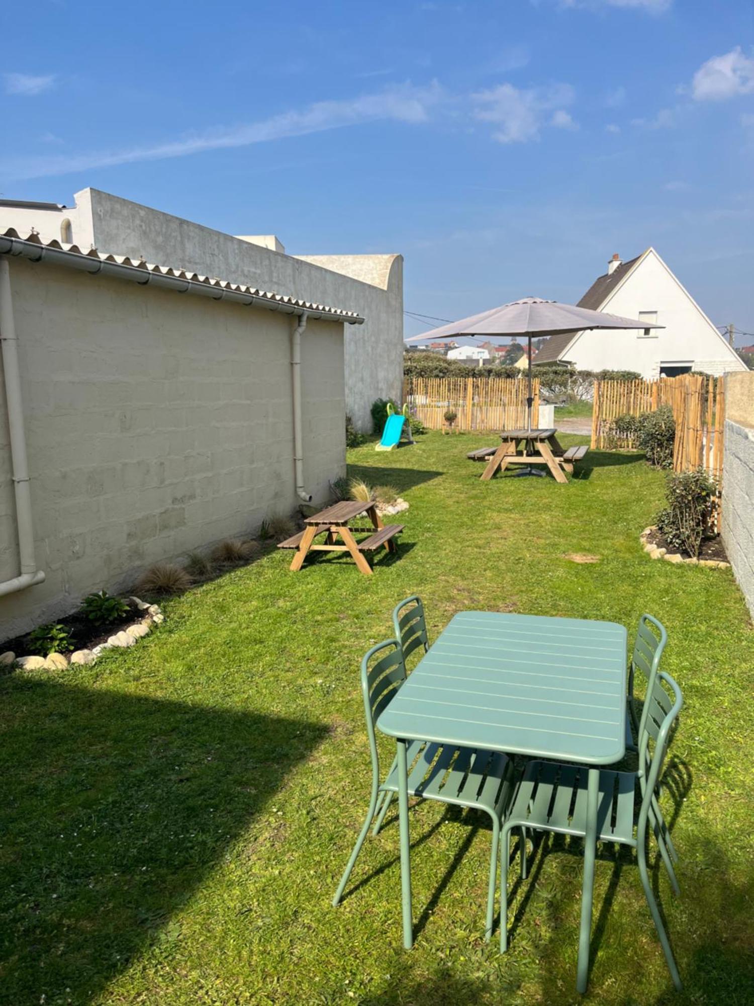 La Maison - Ambleteuse - Vue Sur Mer Et Jardin Esterno foto