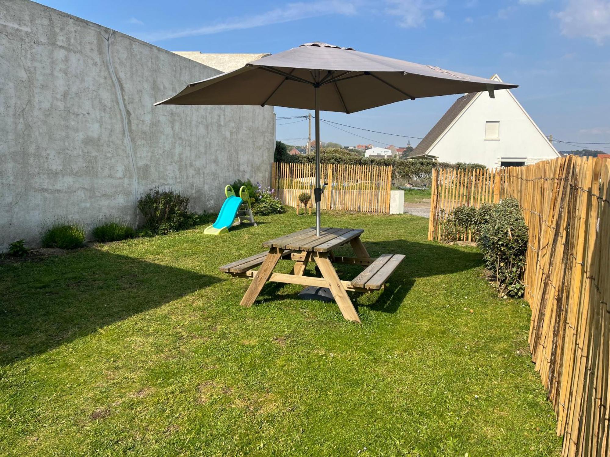 La Maison - Ambleteuse - Vue Sur Mer Et Jardin Esterno foto