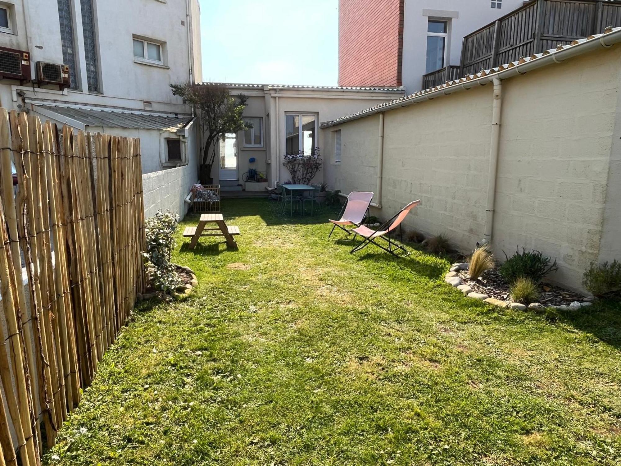La Maison - Ambleteuse - Vue Sur Mer Et Jardin Esterno foto